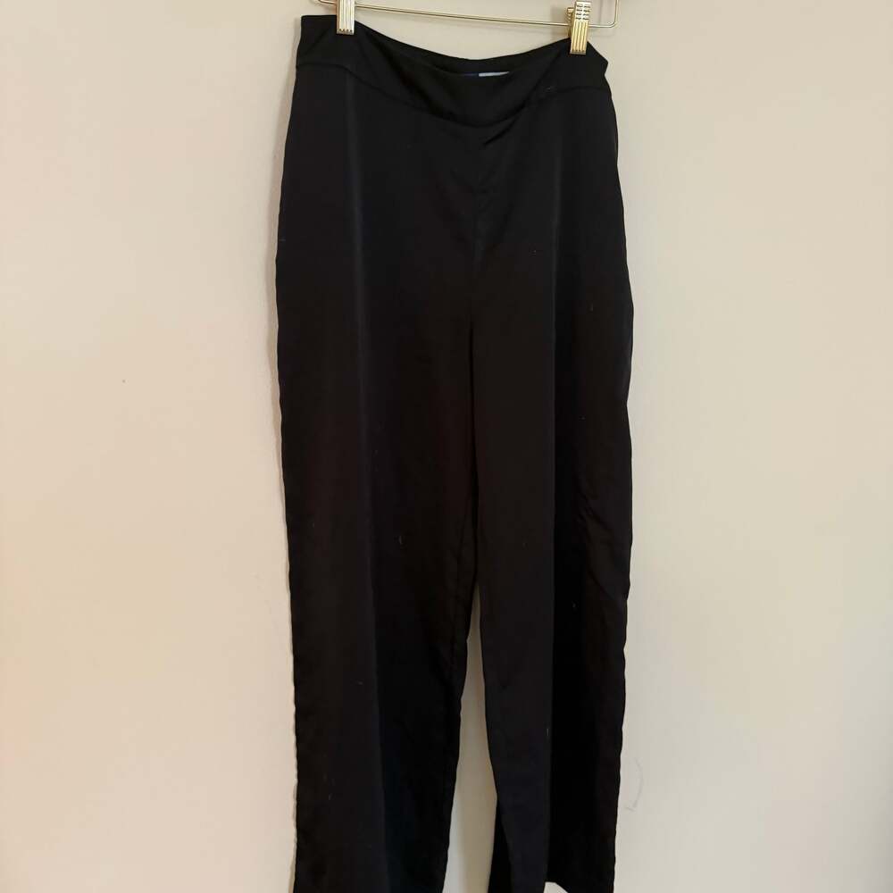 High-Waisted Pull-On Pixie Wide-Leg Pants for Women